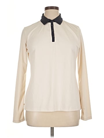 Lady Hagen Long Sleeve Polo (view 1)