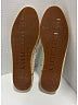 Burberry 100% Leather Paisley Silver White Perforated Leather Espadrilles Size EU 36 - photo 8