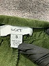 the GET 100% Rayon Solid Green Shorts Size S - photo 3