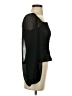 ASOS 100% Polyester Black 3/4 Sleeve Blouse Size 4 - photo 4