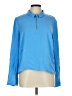 Liz Claiborne 100% Polyester Blue Long Sleeve Blouse Size L - photo 1