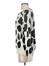 Umgee Animal Print Ivory Pullover Sweater Size S - photo 5