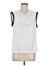 Halogen White Sleeveless Blouse Size M - photo 1