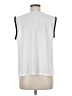 Halogen White Sleeveless Blouse Size M - photo 2