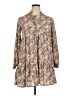 Assorted Brands 100% Polyester Tan Casual Dress Size M - photo 1