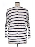 Enti Clothing Stripes White Pullover Sweater Size L - photo 2