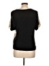 Three Dots 100% Polyester Silver Short Sleeve Blouse Size M - photo 2