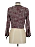 Divided by H&M Tweed Burgundy Jacket Size 8 - photo 2