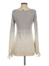 White House Black Market Silver Pullover Sweater Size XS - photo 2