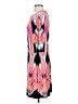Chico's Print Orange Cocktail Dress Size Sm (0) - photo 5