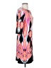 Chico's Print Orange Cocktail Dress Size Sm (0) - photo 4
