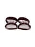 Stuart Weitzman Burgundy Sandals Size 5 - photo 2
