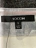 Toccin 100% Polyester Metallic Silver Formal Skirt Size 4 - photo 4