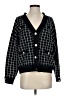 Assorted Brands Checkered-gingham Black Cardigan Size S - photo 1