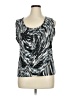 Ellen Tracy Silver Tank Top Size XL - photo 1