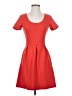 Madewell Solid Red Casual Dress Size 0 - photo 1