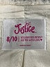 Justice 100% Polyester Ivory Faux Fur Vest Size 8 - 10 - photo 3