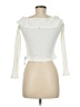 Collusion Ivory Long Sleeve Blouse Size M - photo 2