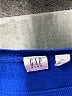 Gap Kids 100% Cotton Stars Blue Pullover Sweater Size 14 - 15 - photo 3