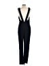 Babaton Solid Black Jumpsuit Size 10 - photo 2