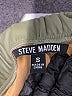 Steve Madden 100% Polyurethane Solid Green Shorts Size S - photo 3