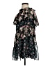 Topshop 100% Polyester Floral Black Cocktail Dress Size 4 - photo 5