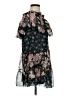 Topshop 100% Polyester Floral Black Cocktail Dress Size 4 - photo 4