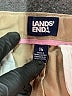 Lands' End Solid Tan Khakis Size 14 - photo 3