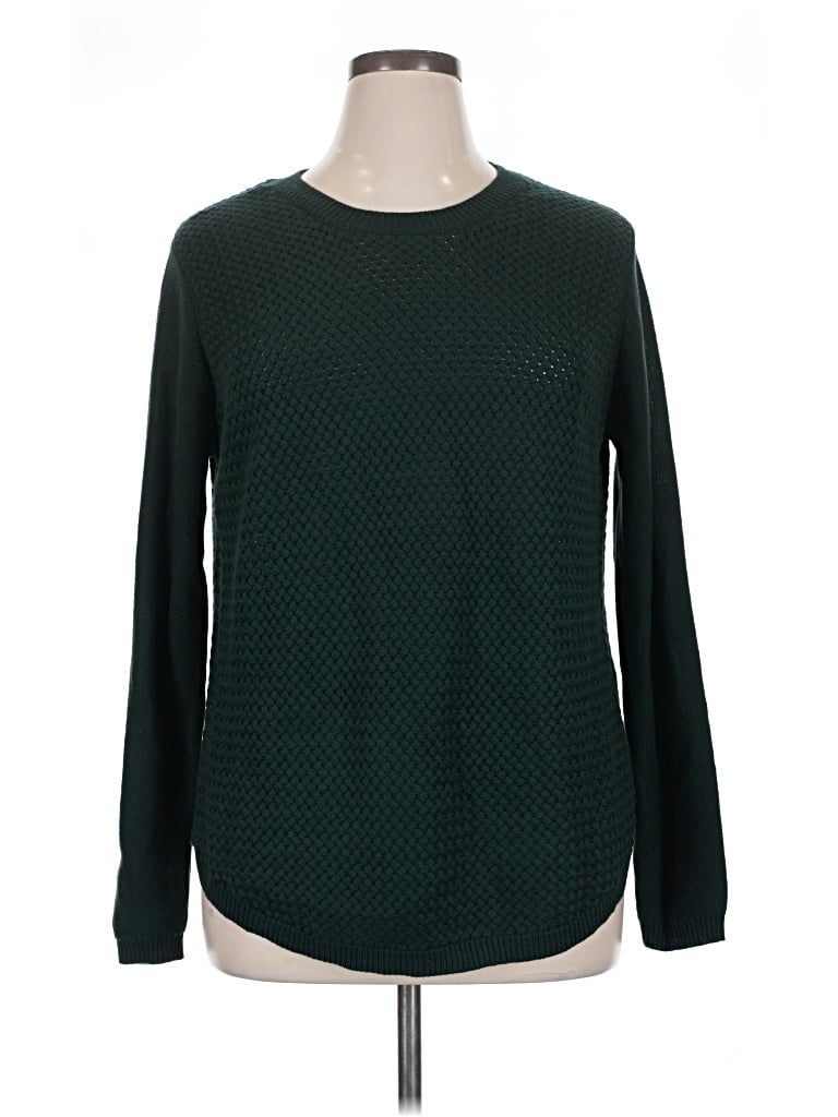 Pre-owned Lety & Me Pullover Sweater In Green