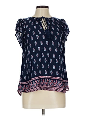 Lucky Brand Short Sleeve Blouse (view 1)