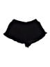 The Hanger 100% Rayon Hearts Black Shorts Size M - photo 1
