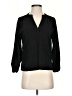 Gap 100% Rayon Black Long Sleeve Polo Size XS - photo 1