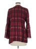 Spense Burgundy 3/4 Sleeve Blouse Size M - photo 2