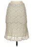 I Love H81 Chevron-herringbone Ivory Formal Skirt Size XS - photo 2