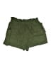 the GET 100% Rayon Solid Green Shorts Size S - photo 1