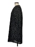 Always Indigo Polka Dots Black Casual Dress Size M (petite) - photo 5