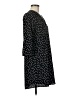 Always Indigo Polka Dots Black Casual Dress Size M (petite) - photo 4