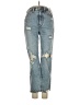 Abercrombie & Fitch Hearts Blue Jeans Size 00 short - photo 1