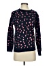 J.Crew 100% Cotton Polka Dots Blue Pullover Sweater Size XS - photo 1