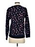 J.Crew 100% Cotton Polka Dots Blue Pullover Sweater Size XS - photo 2
