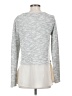 White House Black Market Silver Pullover Sweater Size S - photo 2