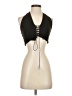 Shein Black Sleeveless Blouse Size 2 - photo 1