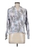 Zoe + Phoebe Tie-dye Gray Sweatshirt Size M - photo 1