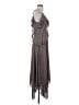 BCBGMAXAZRIA 100% Polyester Gray Casual Dress Size S - photo 4