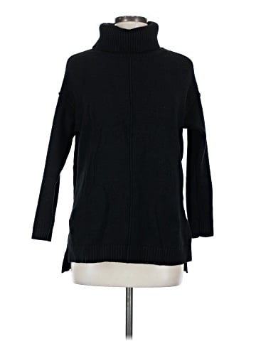 Joan Vass Turtleneck Sweater (view 1)