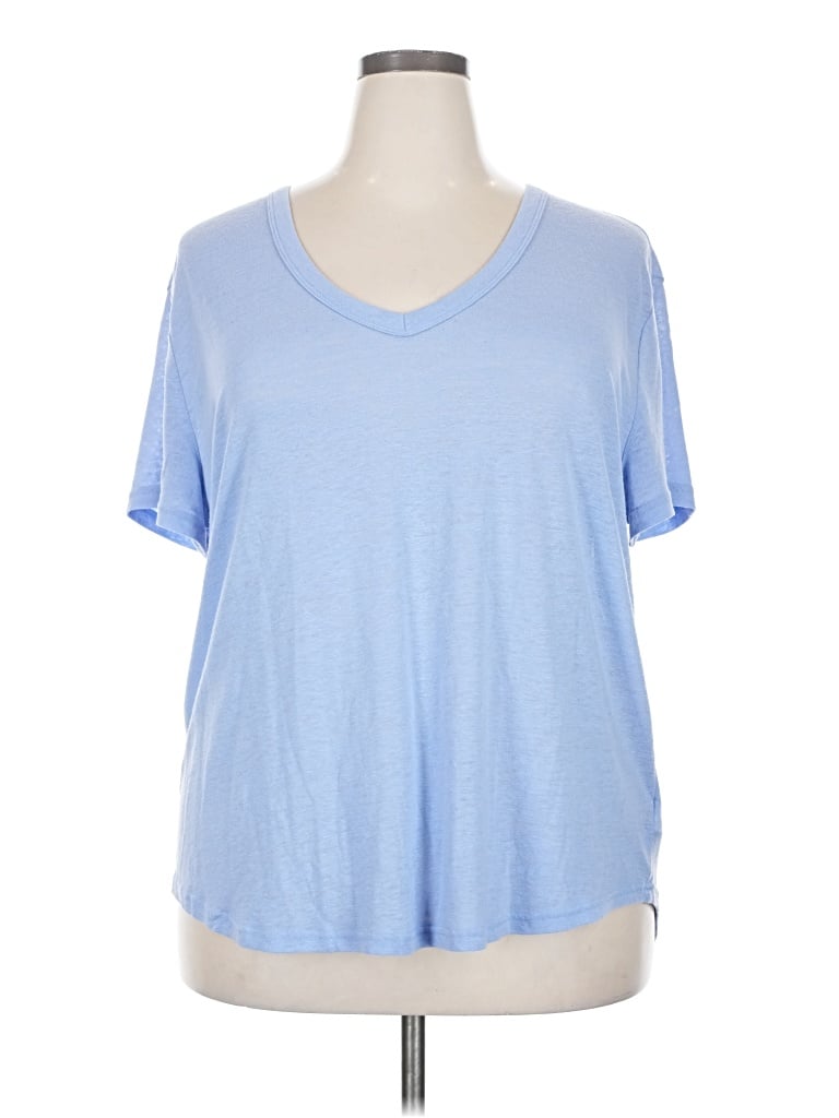Pre-owned Gap Short Sleeve T-shirt In Blue