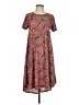 Lularoe Paisley Orange Casual Dress Size XXS - photo 1
