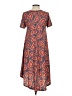 Lularoe Paisley Orange Casual Dress Size XXS - photo 2