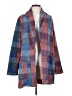 Hinge 100% Polyester Blue Cardigan Size XS - photo 1