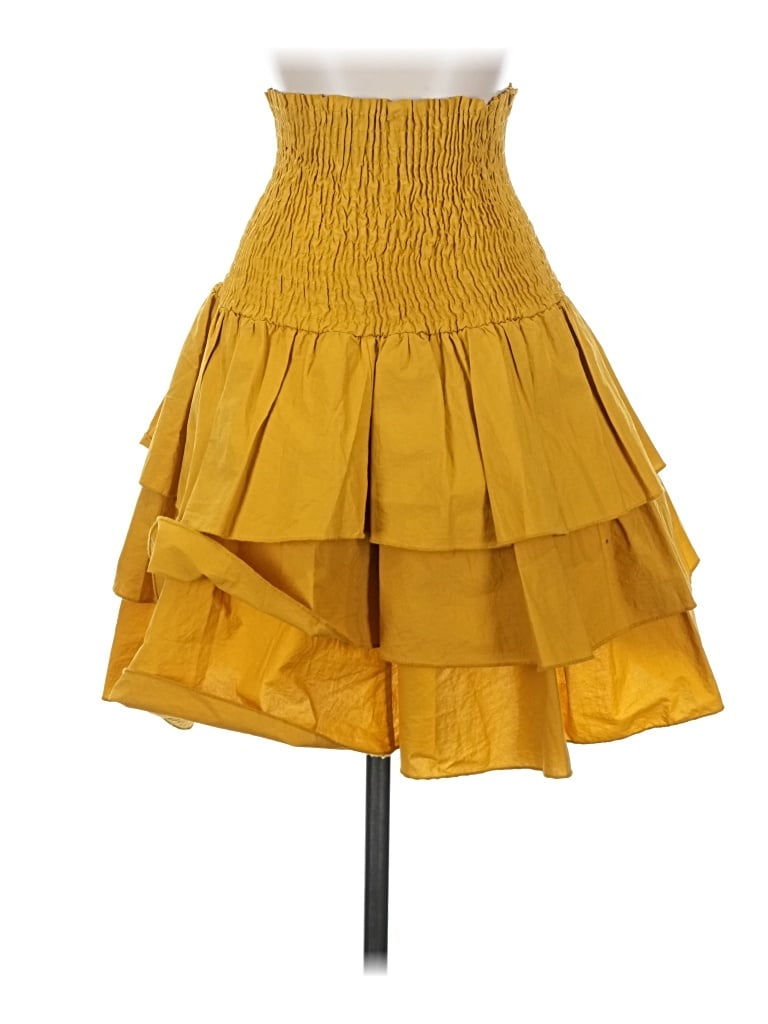 Pre-owned Souvenir Casual Skirt In Yellow